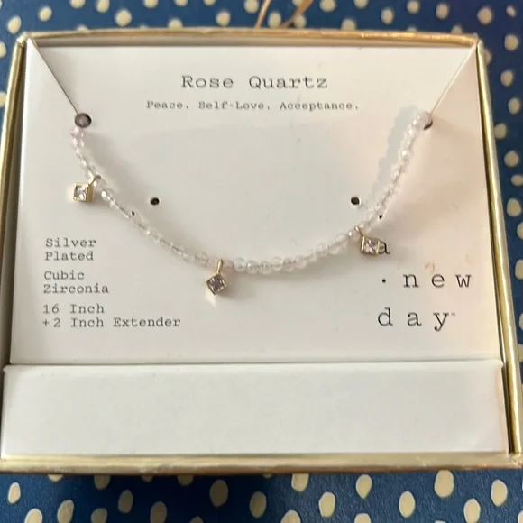 Jewelry Nwbox A New Day Rose Quartz Necklace Poshmark